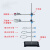 铁架台固定架(不含配件)铁三环蝴蝶十字夹烧瓶夹冷凝管夹 铁架台全套(不含蝴蝶夹)