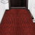 定制长条厨房地垫防滑防油防水地毯门垫进门垫子耐脏门口脚垫 整块黑红色 40*60一片装