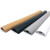 承豆 橡胶PVC软胶线槽 地面走线槽明装压线板(棕色3厘米宽)