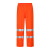 冰禹 反光雨衣雨裤套装 加厚牛津布防暴雨水雨衣 荧光橙XL BYC-350