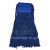 棉线彩色蜡拖头拖把头墩布头可拆洗地拖水拖替换布5个 蓝夹