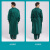 谋福（CNMF）手术服纯棉 男女同款长袖护理服 (半包墨绿色手术衣) 2XL 