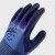 牛郎星手套 点珠PVC劳保手套胶皮手套防滑耐磨 PS888 蓝色均码 600付/袋