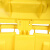 京通达 T-6071 脚踏医疗垃圾桶 医院带盖废弃物收集桶 15L黄色