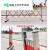不锈钢拱式伸缩围栏 施工护栏 可移动式隔离收缩围挡门 幼儿园 学 片式普通伸缩护栏 1.2高*3米