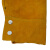 冰禹 牛皮电焊套袖 氩弧焊护袖防火星防烫焊工护臂 黄色1双 BH-224