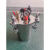 米囹不锈钢大容量压力桶喷漆点胶压力罐点胶机压力水桶油漆储料桶配件 1L不锈钢+配件