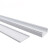 黔三元 SYK100 PVC线槽白色装潢 100mm高*100mm宽（1米/根）