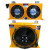 妙普乐液压油散热器风冷却器AH1012工业风油温冷却器AH0608系统泵站0510 AH1417AC380V