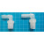 塑料NPT螺纹直通NPT螺纹直角NPT外牙接头塑料螺纹接头 ZC1212NPT直角12.7mm