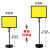 工孚 pop标价牌展示架价格促销牌广告仓库标识牌 A4加高款 一个价