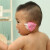 耳清防水耳套耳罩 洗头洗澡耳罩防止耳朵进水送耳塞粘贴 紧密款60个多色送耳塞浴帽防水贴