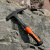 地质锤勘探锤尖头扁头一体锤子逃生锤地矿工具 小尖头地质锤
