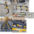 M型钢管防撞护栏道路防护固定U型加油站加厚停车位桩隔离警示柱 弧形89*1500F600*3.0黑黄