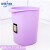 中环力安 垃圾桶创意大号办公室无盖垃圾篓塑料桌面厨房卫生间垃圾桶8 小号紫色 24.5X20.5cm