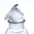茶色白色加厚广口瓶磨砂口试剂瓶玻璃瓶酒精瓶密封瓶化学实验器材 60ml（透明）