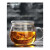 京乐透明玻璃杯家用花茶杯耐热过滤带把手男女办公杯竹木盖茶水分离杯 圆趣杯 350ml 400mL(不含)600mL(含)