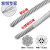 304不锈钢钢丝绳1 1.5 2 3 4 5 6mm超细软钢丝线晾衣绳子 4mm钢丝绳偏硬(50米)送30个铝套