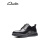 Clarks其乐查特里系列男鞋新品英伦风通勤百搭舒适透气休闲皮鞋 黑色261745537 395