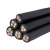 戴科中策 国标无氧铜多股橡套软阻燃绝缘电线电缆 YZ-2*1.5mm²-100m/卷