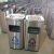 定制不锈钢垃圾桶电梯口分类垃圾筒商用走廊公共场所丽格烟灰桶 银色长方形双桶