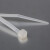 安赛瑞 尼龙扎带 自锁式捆扎线 理线绑扎带 宽4.8mm长19cm 100根装 白色 定制 欧时 440231