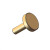 镀金Pogopin圆形铜柱母头连接器导充电铜针实心触点界面接触插针 T1390