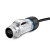 BD-24防水HDMI高清显示器视频传输阻燃航空插头插座连接器 BD24型HDMI金属插头