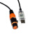 DMX512转USB RS485 卡侬头 灯光控制线 母头 C 1.8m