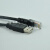 适用FR-E540/F500/S500系列变频器调试电缆下载线USB-FR-E500  3M 普通款CH340芯片
