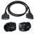 cameralink高柔线缆26P工业相机电缆拖链SDR/MDR采集卡数据连接线 SDR26/MDR26高柔弯头 0.5m
