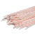 BOWERY黄腊管耐高温绝缘套管电工电线保护套管玻璃纤维黄蜡管1米长2.5mm 100条/包 1包