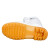 朗莱斯特高筒雨鞋LL-1-05劳保PVC耐酸碱防护靴温氏养殖场防滑水鞋 白色 42 