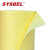 西斯贝尔（SYSBEL） SCR001 轻型化学类吸附棉卷吸附量60L 黄色 50*4000cm 1