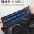 Hipi 平口式黑色垃圾袋 厨房酒店卫生间用塑料袋 55x65CM/3丝 100只/包 2件起购 GY1
