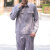 夏季长袖工作服套装男国家电网电工电力劳保服电焊夏装 浅灰色套装 175/XL