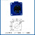文叁盛 工业防水插座220V 3芯16A 每个价
