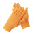 急先锋 劳保手套尼龙防护线手套加厚针织耐磨手套 定制 耐磨定制棉600克(奶黄色)