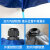 钰伶清洗空调接水罩挂式1.5P通用新款加厚接水袋家用空调清洗罩工具 中号罩+管+PVC护布 蓝色