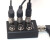 广濑Hirose4针一分六4针电源Sound Devices 688 F8录音电源分配器 深棕色 直弯4-4针（黑）