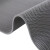 稳斯坦 WZYT11 S型PVC镂空地毯 塑胶防水泳池垫浴室厕所防滑垫 加密5厚2.0m宽*1m灰色