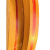 黄色帆布平胶带橡胶提升带工业传送带耐磨输送带机器传动带平皮带 7.5cm宽每米