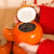 WCZ石湾公仔陶瓷摆件柿子乔迁之喜装饰陶瓷柿子礼盒柿柿如意客厅桌面 红色2+2挂件+盘