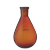 棕色茄型瓶高硼硅旋蒸瓶24#29#磨口旋转蒸发仪用茄形烧瓶50 100 250 500 1000 2 25ml*24