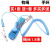 沐鑫泰定制手环人体无线有线去除静电释放工厂维修用手环仪 有绳1.8米蓝色