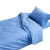 沸耐笙 FNS-03600 宿舍三件套棉被加厚床单被褥枕套 靠蓝色[棉面料] 单人三件套[床单+被罩+枕套] 套