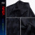 NASA LIKE官方潮牌长袖衬衫男女同款秋冬季宽松休闲衬衣印花情侣上衣外套 黑色 3XL（推荐155-180斤）