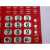 定制适用美迪声6865来电显示电话机办公时尚座机双接口免打扰回拨功能 银色 灰白