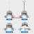 led工矿灯厂房照明天棚车间物流园深照广照型工业照明灯 100W罩子90度吊链款