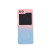 古梵卓适用三星zflip5折叠屏手机壳个性网红渐变磁吸充 品质渐变粉蓝
